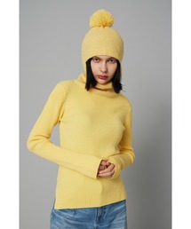 Balaclava knit tops バラクラバニットトップス
