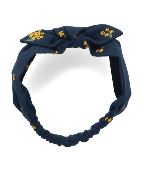 BRANSHES（ブランシェス）の「【おそろい】きんもくせい刺繍ヘアバンド（その他ベビー用品・キッズ・ネイビー/アイボリー・FREE）」の8枚目の写真