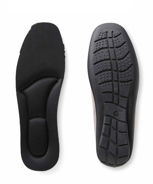 リブ イン コンフォート ふかふか中敷きで歩き心地らくちんな エコファー遣いのモカシンシューズ（モカシン/デッキシューズ）｜Live in comfort（リブインコンフォート）