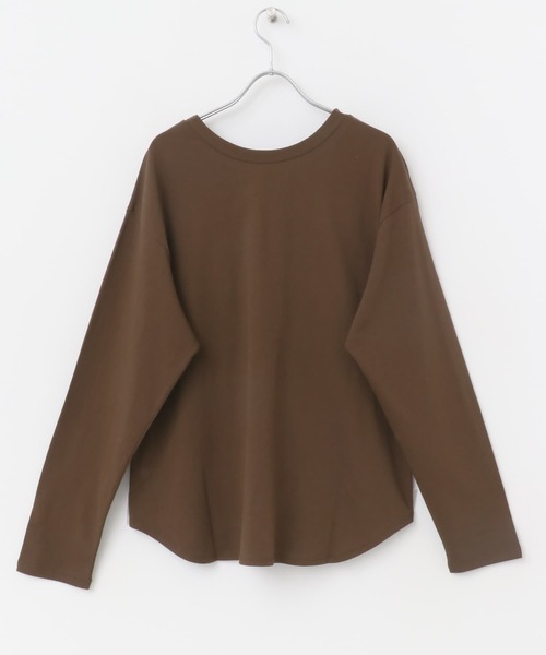 CHIGNON（シニヨン）の「CHIGNON　AURORA ロンT（Tシャツ/カットソー・レディース・ブラウン/ホワイト系その他・FREE）」の17枚目の写真