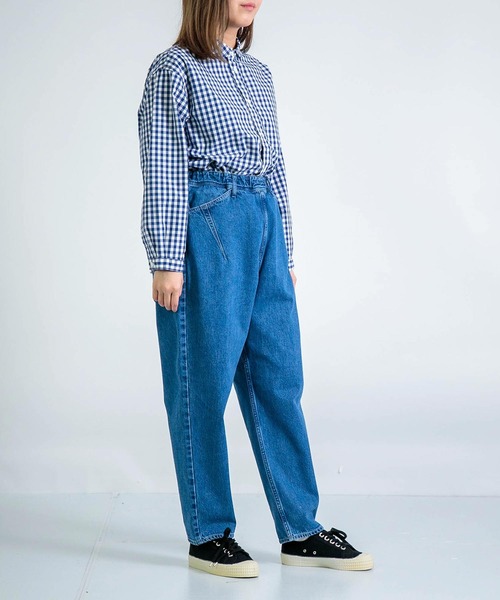 DT♪ CENTRO ワークウェアデニムパンツ Mロゴ 関税込 D.M.G / ディーエムジー] 10ozデニム ワークイージーパンツ