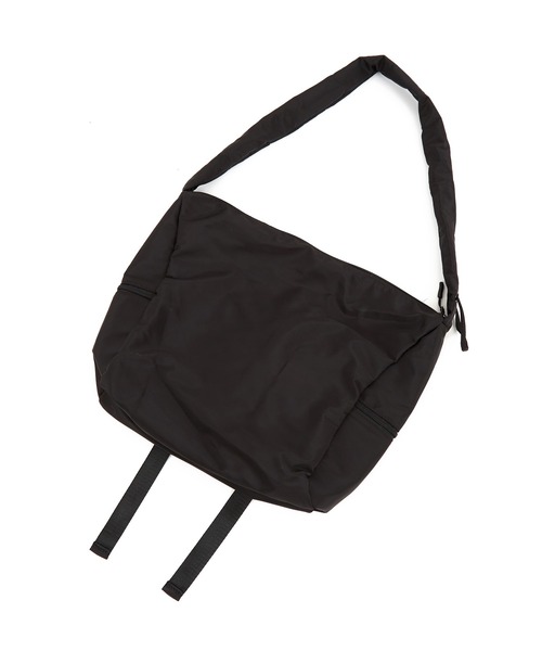 ankoROCK（アンコロック）の「an meets zakka ダブルポケットミリタリーシャーリング変形ショルダーバッグ / メンズ レディース ユニセックス 鞄 カバン バック ナイロン（ショルダーバッグ・レディース・ブラック/カーキ/ベージュ・ONESIZE）」の17枚目の写真