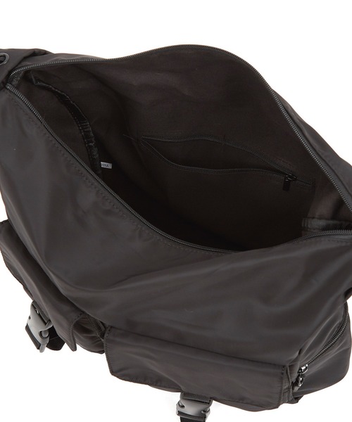 ankoROCK（アンコロック）の「an meets zakka ダブルポケットミリタリーシャーリング変形ショルダーバッグ / メンズ レディース ユニセックス 鞄 カバン バック ナイロン（ショルダーバッグ・レディース・ブラック/カーキ/ベージュ・ONESIZE）」の18枚目の写真