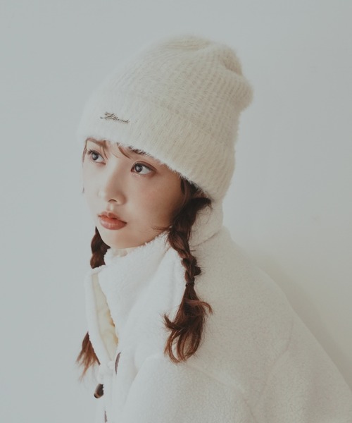 CA4LA MIAO LI アイボリー ニット帽 MIAO LI(ONESIZE WHITE): ニットキャップ｜帽子通販｜CA4LA