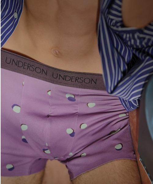 ドットヘムシームレスボクサーパンツ（ボクサーパンツ）｜UNDERSON UNDERSON（アンダーソン アンダーソン） 5,517円
