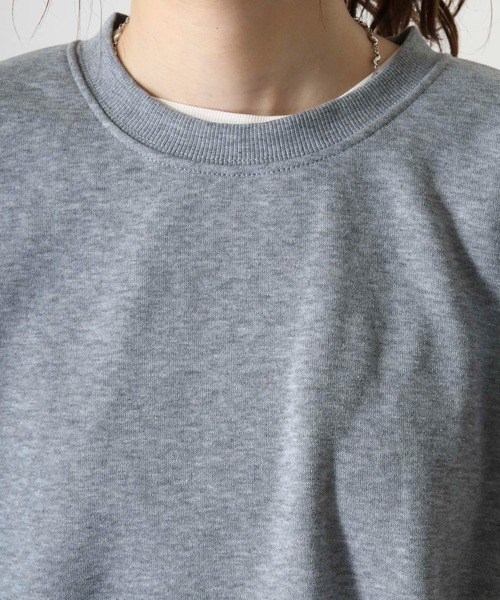 FUNALIVE(ファンアライブ)の「Fleece lining dolman sleeve sweatshirt / 裏起毛 ドルマンスリーブトレーナー unisex(スウェット・メンズ・杢グレー/ベージュ系1/チャコールアッシュ/グレイッシュベージュ/ブラック/ブラック系1/グレー系1/チャコール/ベージュ系2/グレー系2/ヘザーチャコール/ブラック系2・M/XL/L)」の18枚目の写真