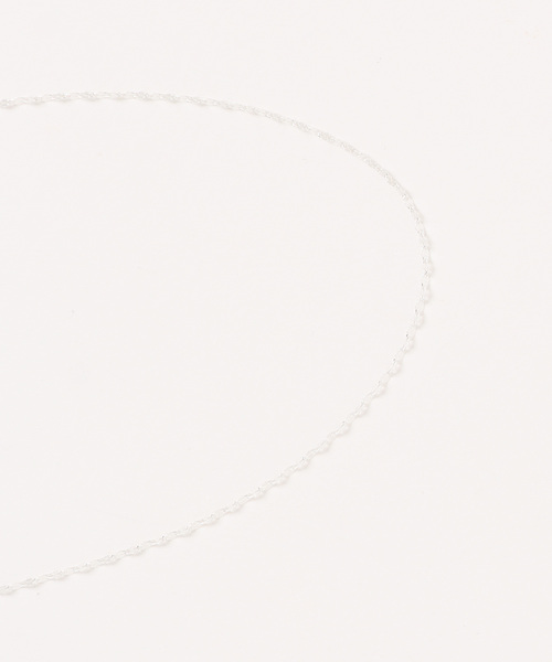 flower(フラワー)の「トゥインクルハートチェーンネックレス(ネックレス・レディース・シルバー・FREE)」の5枚目の写真