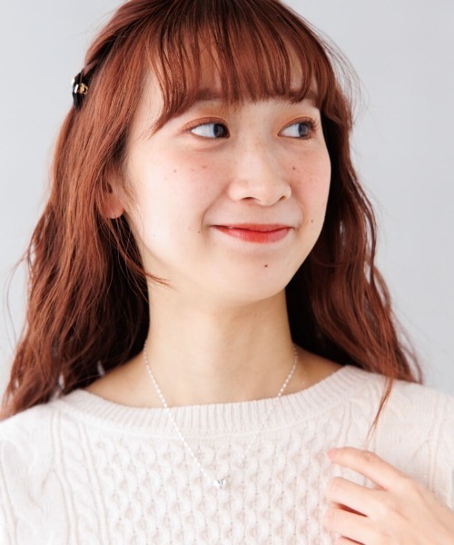 flower(フラワー)の「トゥインクルハートチェーンネックレス(ネックレス・レディース・シルバー・FREE)」の8枚目の写真