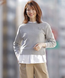 【WEB限定カラーあり】ラメ裏毛 カットソー