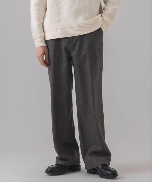 EDIFICE（エディフィス）の「《再入荷》WOOL NOUVEAU PANTALON（スラックス・メンズ・ブラウン/グレー/ブラック/チョコ/マルチ・MEDIUM/LARGE）」の4枚目の写真