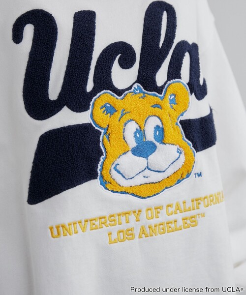 【セール】UCLA サガラ刺繍クルーネックスウェット（スウェット）｜UCLA（ユーシーエルエー）