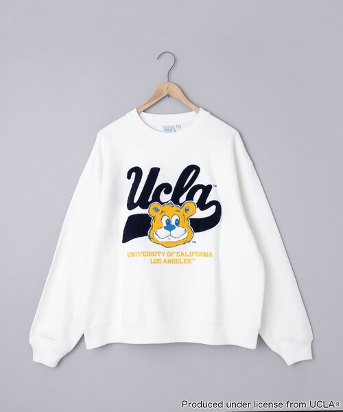 【セール】UCLA サガラ刺繍クルーネックスウェット（スウェット）｜UCLA（ユーシーエルエー）