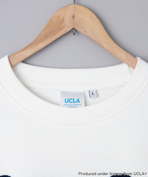 【セール】UCLA サガラ刺繍クルーネックスウェット（スウェット）｜UCLA（ユーシーエルエー）
