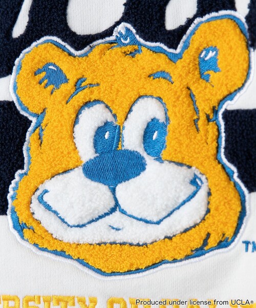 【セール】UCLA サガラ刺繍クルーネックスウェット（スウェット）｜UCLA（ユーシーエルエー）
