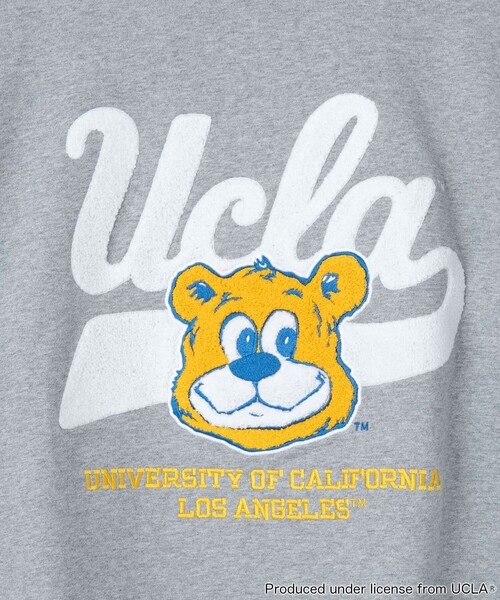 【セール】UCLA サガラ刺繍クルーネックスウェット（スウェット）｜UCLA（ユーシーエルエー）