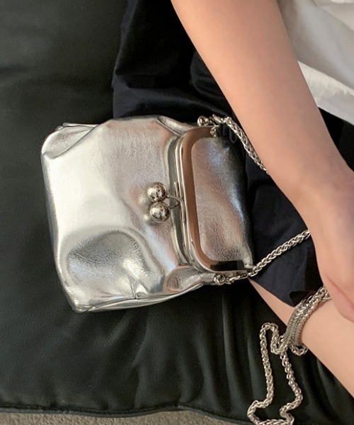 がま口 チェーンミニショルダーバッグ（ショルダーバッグ）｜mebole