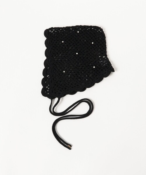 Casselini（キャセリーニ）の「【別注】Casselini / バラクラバ（ニットキャップ/ビーニー・レディース・ブラック/ホワイト系その他7・ONE SIZE）」の7枚目の写真