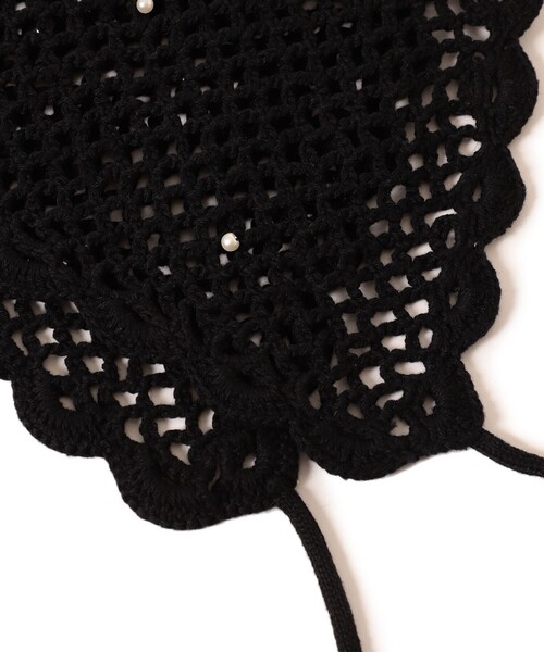 Casselini（キャセリーニ）の「【別注】Casselini / バラクラバ（ニットキャップ/ビーニー・レディース・ブラック/ホワイト系その他7・ONE SIZE）」の5枚目の写真
