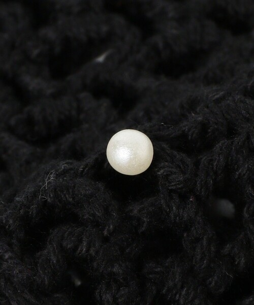 Casselini（キャセリーニ）の「【別注】Casselini / バラクラバ（ニットキャップ/ビーニー・レディース・ブラック/ホワイト系その他7・ONE SIZE）」の4枚目の写真