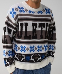 AZUL by moussy | ノルディックアグリーニット(ニット/セーター)