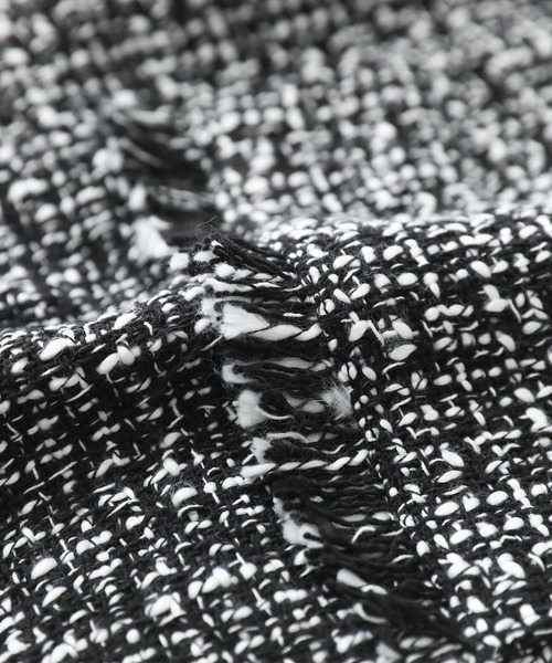 n'OrLABEL(ノアールレーベル)の「『フリンジツイードベスト』(ベスト・レディース・ブラック/グレー・2/1)」の21枚目の写真