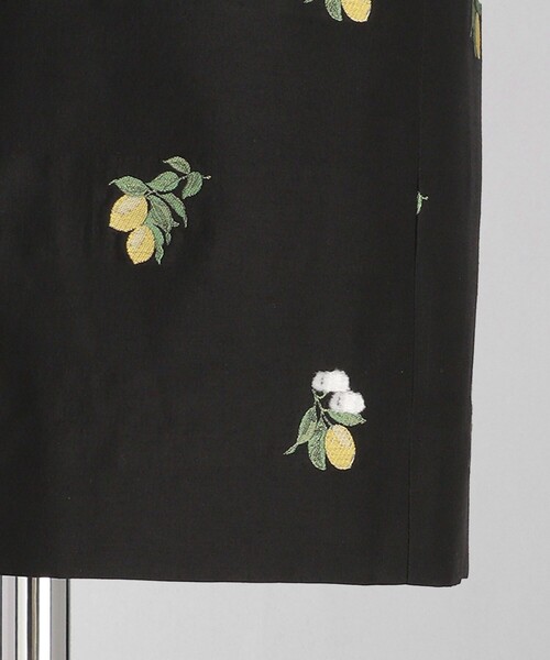 LOEFF（ロエフ）の「＜LOEFF＞レモン ジャガード スカート（スカート・レディース・ブラック・0/1）」の13枚目の写真