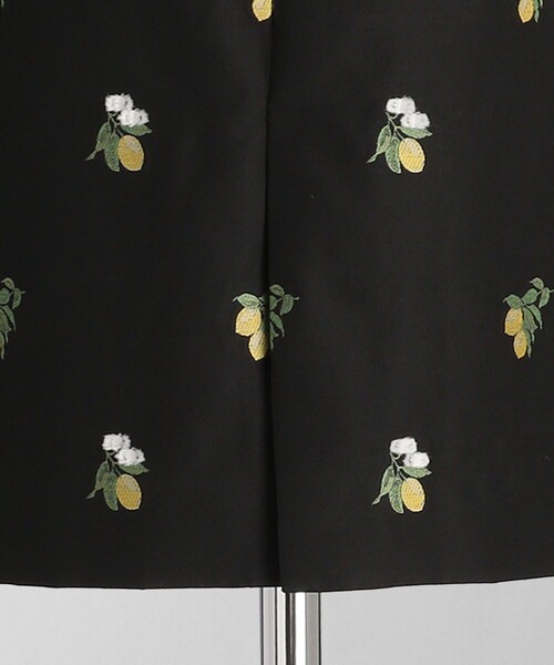 LOEFF（ロエフ）の「＜LOEFF＞レモン ジャガード スカート（スカート・レディース・ブラック・0/1）」の14枚目の写真