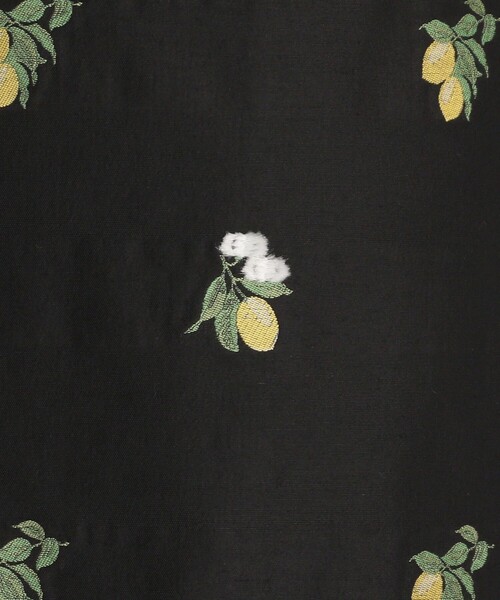 LOEFF（ロエフ）の「＜LOEFF＞レモン ジャガード スカート（スカート・レディース・ブラック・0/1）」の15枚目の写真