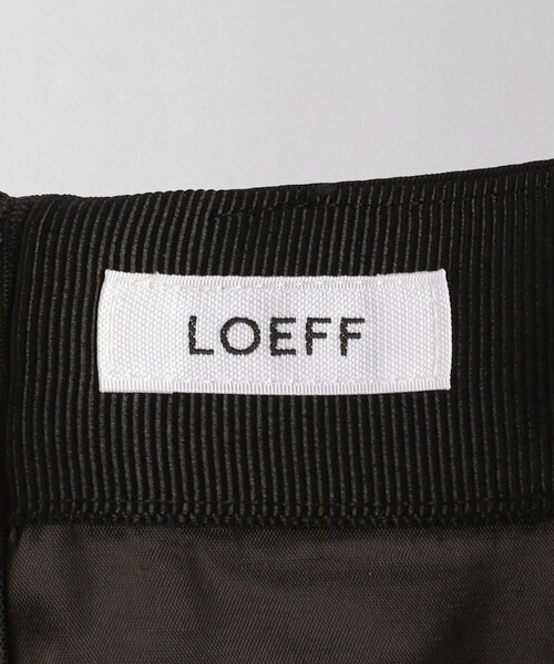 LOEFF（ロエフ）の「＜LOEFF＞レモン ジャガード スカート（スカート・レディース・ブラック・0/1）」の16枚目の写真