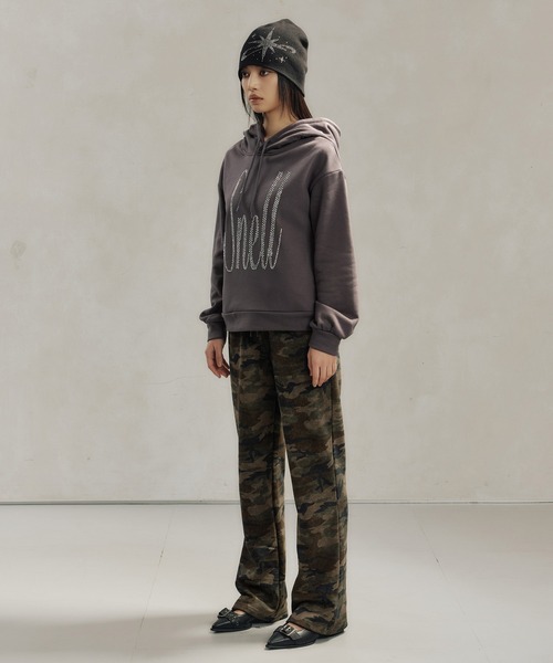 FCMM（エフシーエムエム）の「PATTERN SWEATPANTS/パターンスウェットパンツ（スウェットパンツ・レディース・ブラウン/グレー・SMALL/MEDIUM）」の15枚目の写真