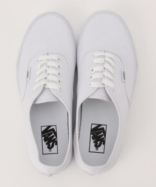 VANS(バンズ)の「VANS / オーセンティック(スニーカー・メンズ・ホワイト/ブラック/ホワイト系その他/ネイビー・9inch/10inch/8inch/9.5inch/7.5inch/8.5inch/10.5inch)」の19枚目の写真