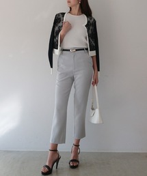 AMBIENT（アンビエント）の「ストレッチクロップドパンツ（スラックス）」