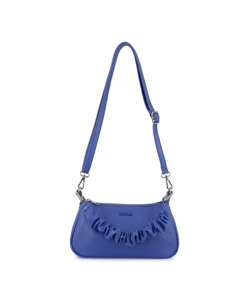 MURUA（ムルーア）の「MURUA(ムルーア) 2WAYミニショルダーバッグ MR-B1334 ギャザーチャーム（ショルダーバッグ・レディース・ブラック/ブルー/ベージュ・FREE）」の21枚目の写真