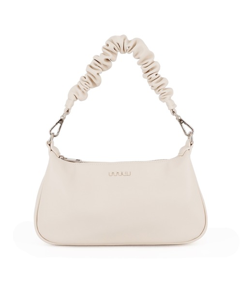 MURUA（ムルーア）の「MURUA(ムルーア) 2WAYミニショルダーバッグ MR-B1334 ギャザーチャーム（ショルダーバッグ・レディース・ブラック/ブルー/ベージュ・FREE）」の10枚目の写真