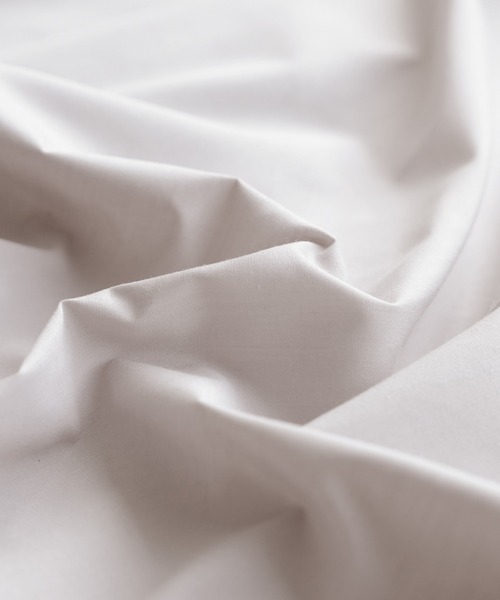 reca(レカ)の「ボリューム袖マオカラーブロードシャツ(シャツ/ブラウス・レディース・オフホワイト/グレイッシュベージュ/ブラック/サックスブルー・M)」の17枚目の写真