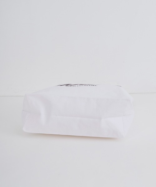 marmors(マルモア)の「【marmors】logo cotton bag(トートバッグ・レディース・ホワイト・FREE)」の11枚目の写真