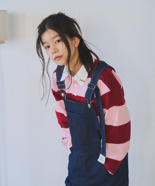 common gull products.(コモンガルプロダクツ)の「僕らのサロペット(サロペット/オーバーオール・レディース・ネイビー/インディゴブルー・SMALL/MEDIUM/LARGE)」の21枚目の写真