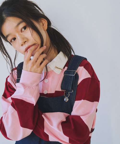 common gull products.(コモンガルプロダクツ)の「僕らのサロペット(サロペット/オーバーオール・レディース・ネイビー/インディゴブルー・SMALL/MEDIUM/LARGE)」の22枚目の写真