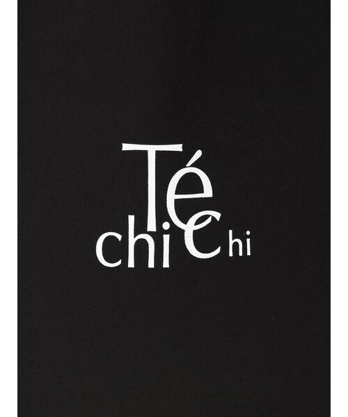 Te chichi（テチチ）の「ファブリックトートバック(ロゴマーク)（ハンドバッグ・レディース・ブラック/オフホワイト・F）」の8枚目の写真