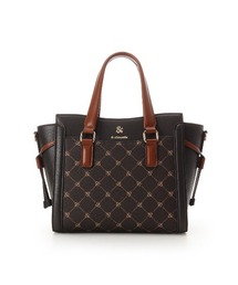 & chouette | モノグラム バイカラーハンドバッグ(ハンドバッグ)