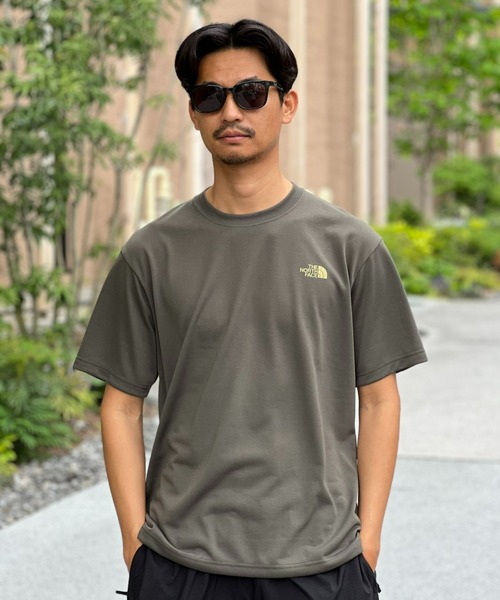 THE NORTH FACE(ザノースフェイス)の「【THE NORTH FACE】S/S TNF Bug Free Tee ショートスリーブTNF バグフリーティー(Tシャツ/カットソー・メンズ・ブルー/ホワイト/グリーン系その他・X-LARGE/LARGE/MEDIUM)」の1枚目の写真