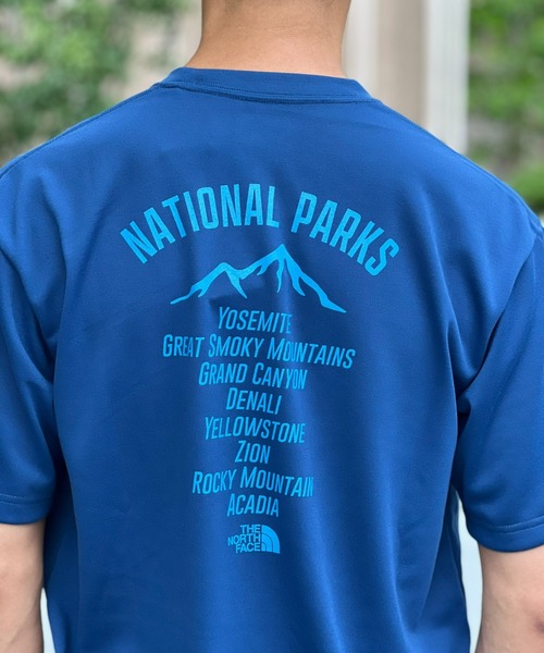 THE NORTH FACE(ザノースフェイス)の「【THE NORTH FACE】S/S TNF Bug Free Tee ショートスリーブTNF バグフリーティー(Tシャツ/カットソー・メンズ・ブルー/ホワイト/グリーン系その他・X-LARGE/LARGE/MEDIUM)」の12枚目の写真