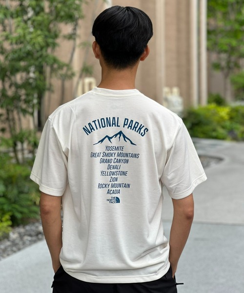 THE NORTH FACE(ザノースフェイス)の「【THE NORTH FACE】S/S TNF Bug Free Tee ショートスリーブTNF バグフリーティー(Tシャツ/カットソー・メンズ・ブルー/ホワイト/グリーン系その他・X-LARGE/LARGE/MEDIUM)」の7枚目の写真