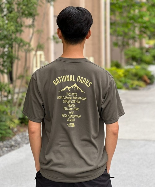 THE NORTH FACE(ザノースフェイス)の「【THE NORTH FACE】S/S TNF Bug Free Tee ショートスリーブTNF バグフリーティー(Tシャツ/カットソー・メンズ・ブルー/ホワイト/グリーン系その他・X-LARGE/LARGE/MEDIUM)」の9枚目の写真