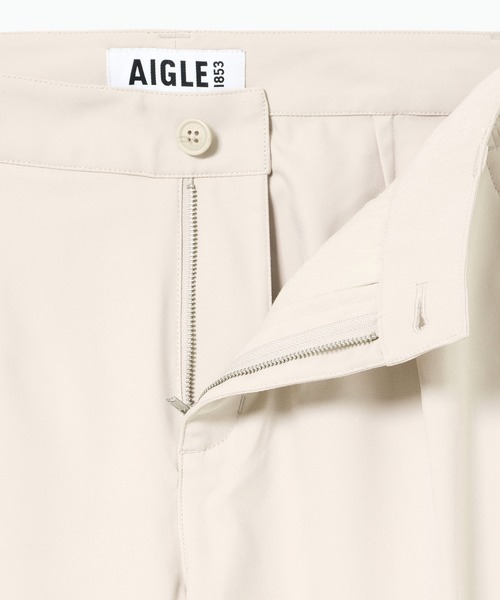 AIGLE(エーグル)の「吸水速乾 UVカット ドライテックパンツ / タックテーパードパンツ(その他パンツ・レディース・ダークブルー/オフホワイト・38/36/34/40)」の6枚目の写真