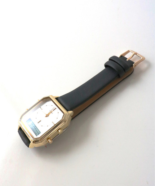 nattito(ナティート)の「〈nattito/ナティート〉Analog Digital Watch/アナログ×デジタル両式 ウォッチ カクデジ(アナログ腕時計・レディース・グレー/ブラック/グリーン/モカ・ONE SIZE)」の12枚目の写真