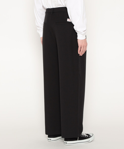 DANTON(ダントン)の「MEN'S MELANGE TWILL 2TUCK WIDE PANTS(その他パンツ・メンズ・チャコール/ブラック・42/38/40/44)」の8枚目の写真
