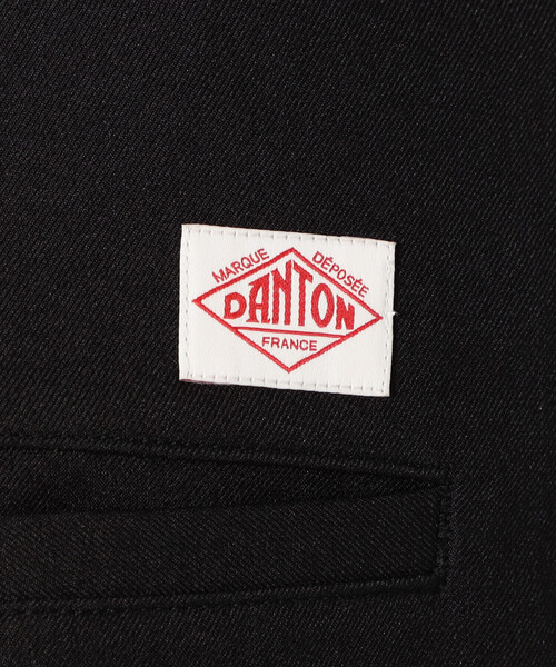 DANTON(ダントン)の「MEN'S MELANGE TWILL 2TUCK WIDE PANTS(その他パンツ・メンズ・チャコール/ブラック・42/38/40/44)」の14枚目の写真