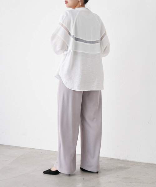 Jena espace merveilleux（ジェナ　エスパスメルヴェイユ）の「ヨウリュウブルゾン（ブルゾン・レディース・ブラック/ベージュ/オフホワイト・FREE）」の6枚目の写真