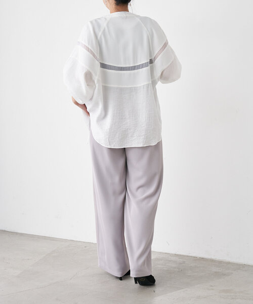 Jena espace merveilleux（ジェナ　エスパスメルヴェイユ）の「ヨウリュウブルゾン（ブルゾン・レディース・ブラック/ベージュ/オフホワイト・FREE）」の7枚目の写真